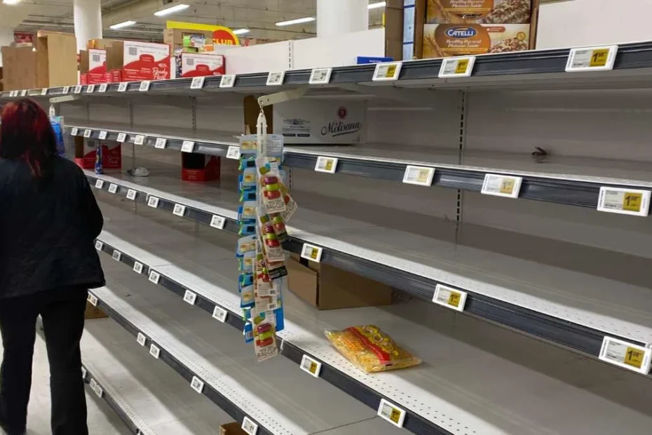 починає не вистачати продукту, який ми їмо щодня